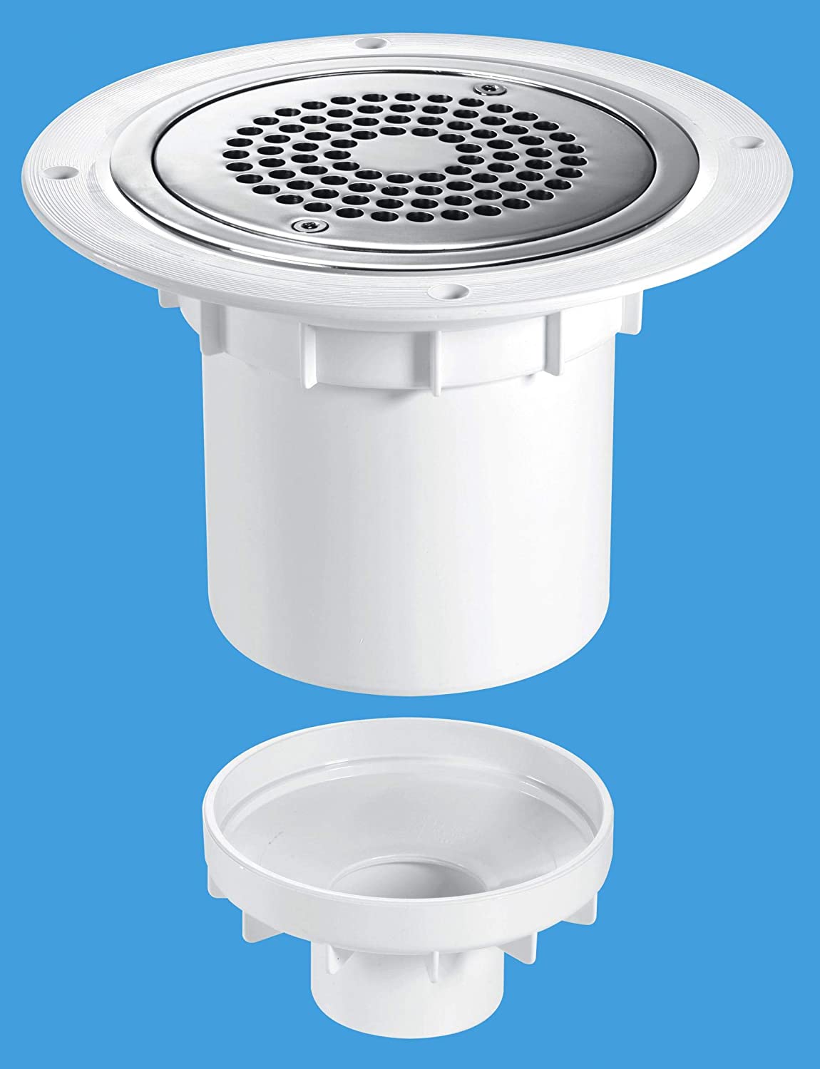 McAlpine 75mm Water Seal Gully with Vertical Outlet TSG2-ANTI/LIG