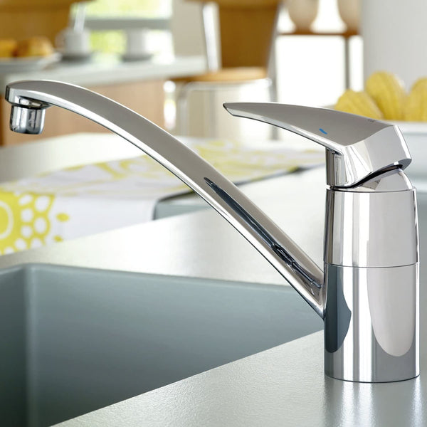 GROHE Eurodisc Kitchen Tap, 140 Degree Swivel Range