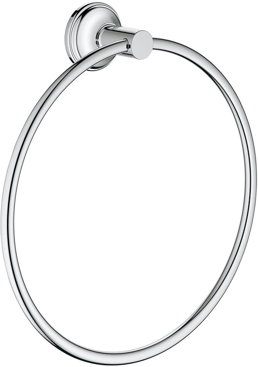 Grohe Essentials Authentic Towel Ring (Pack of 1) 40655001
