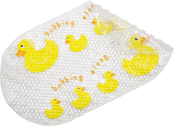 Croydex Slip-Resistant Bobbing Along Suction Bath Mat
