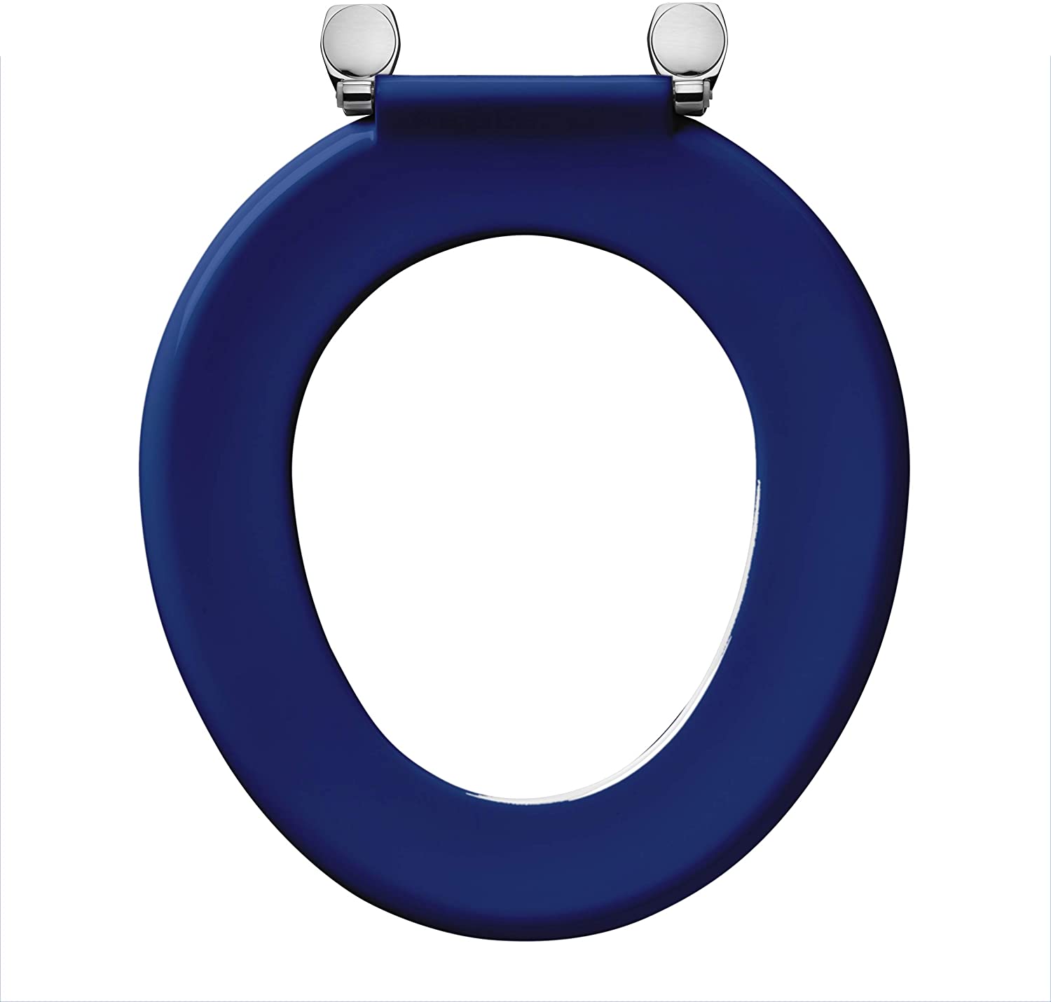 Armitage Shanks S406336 Dark Blue Bakasan Toilet Seat, No Cover, Metal