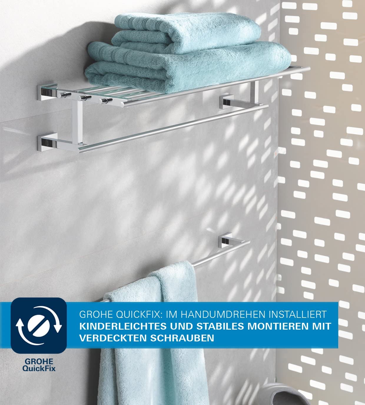 GROHE 40461001 | Bau Cosmopolitan Robe Hook - chrome