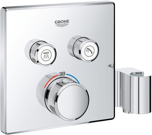 Grohe Grohtherm SmartControl thermostat with shut-off valve