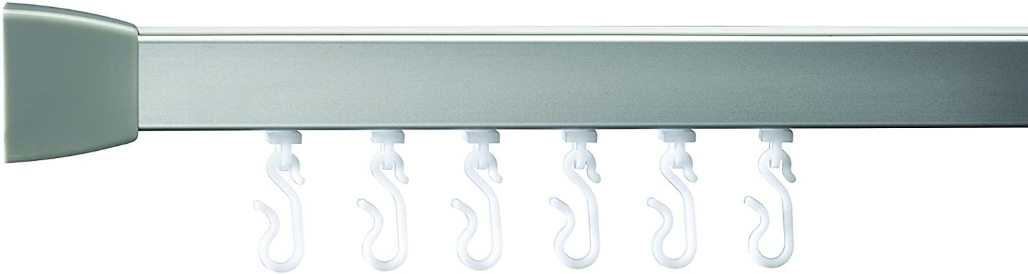 Croydex Profile 800 U-Shaped Rail 760x1675x760-Silver, Silver