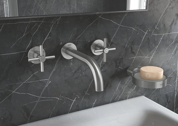 Grohe Atrio 20169DC3åÊ| Modern Bath Filler Tap 3åÊHole Washbasin Mixing Valve One Nozzle DN 15åÊ| Super Steel