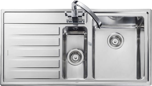 Rangemaster RK9852L/ Rockford Inset Sink, Stainless Steel