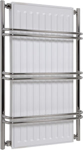 Vogue UK TM001 900X525 Chrome Timeless 900 mm x 525 mm, Heated Towel