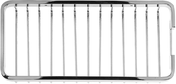 Croydex Aluminium Cosmetic Basket, Stainless-Steel, Chrome, 12.5x26x14 cm