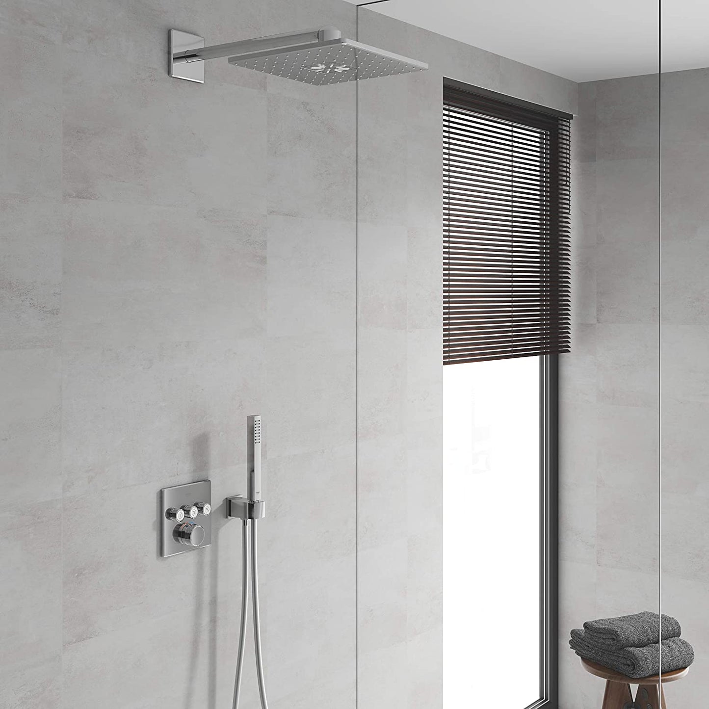 Grohe 34712000 Shower Set Mixer SmartControl, Chrome