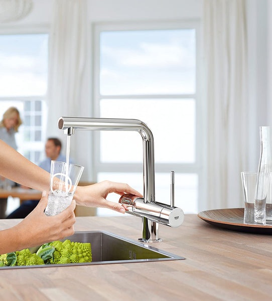 GROHE Blue Tritan Drinking Water Bottle