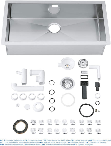 GROHE 31580SD0 | K700 Sink 1.0 bowl | Stainless Steel
