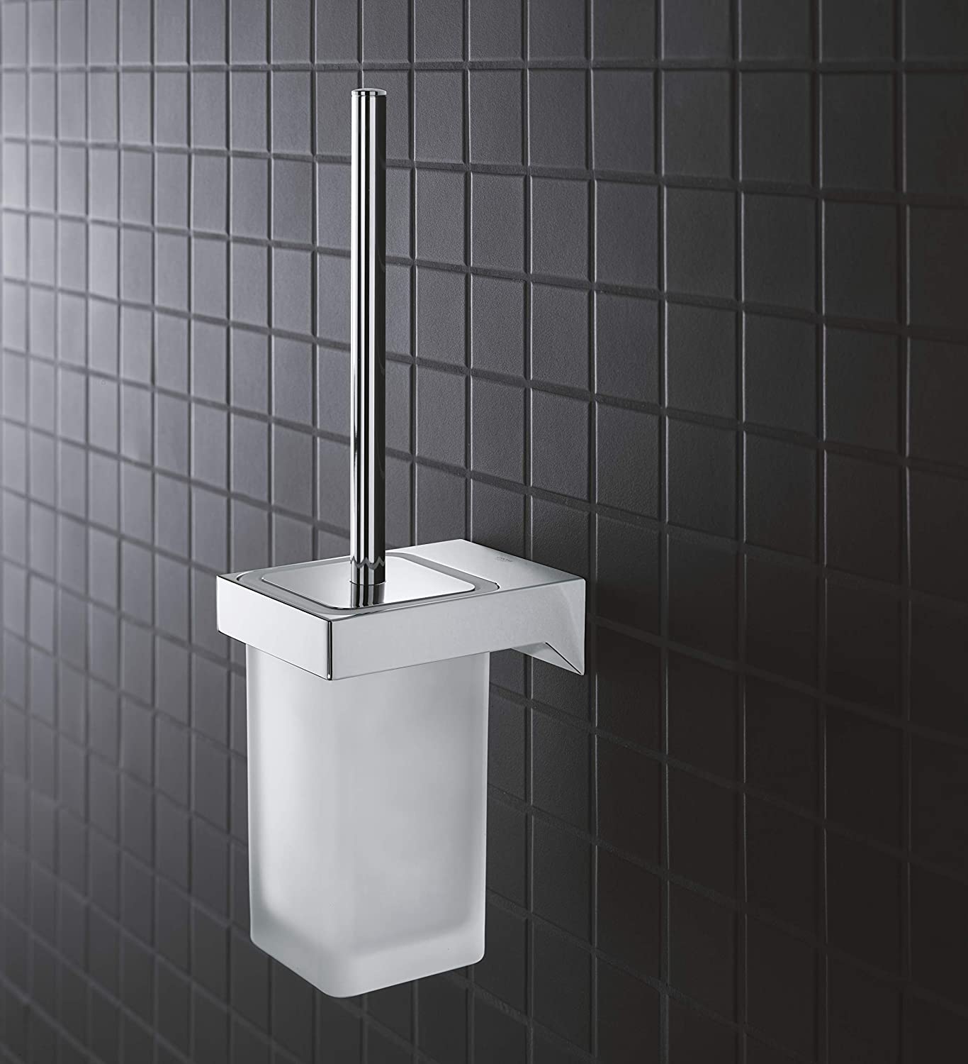 Grohe Selection Cube Toilet Brush Set
