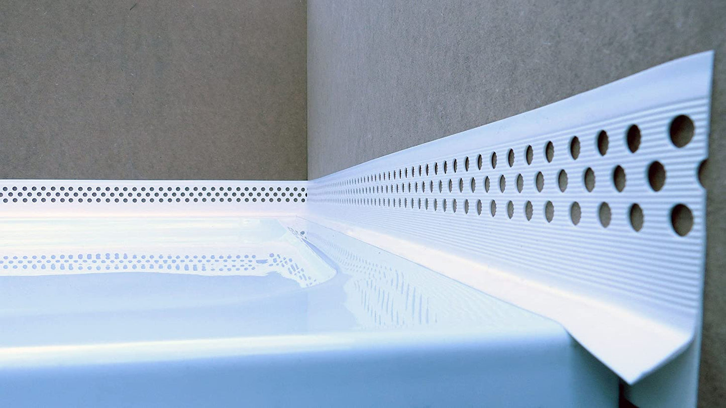 ABM Waterstop WS3.2 Bath/Work Top and Shower Seal, White
