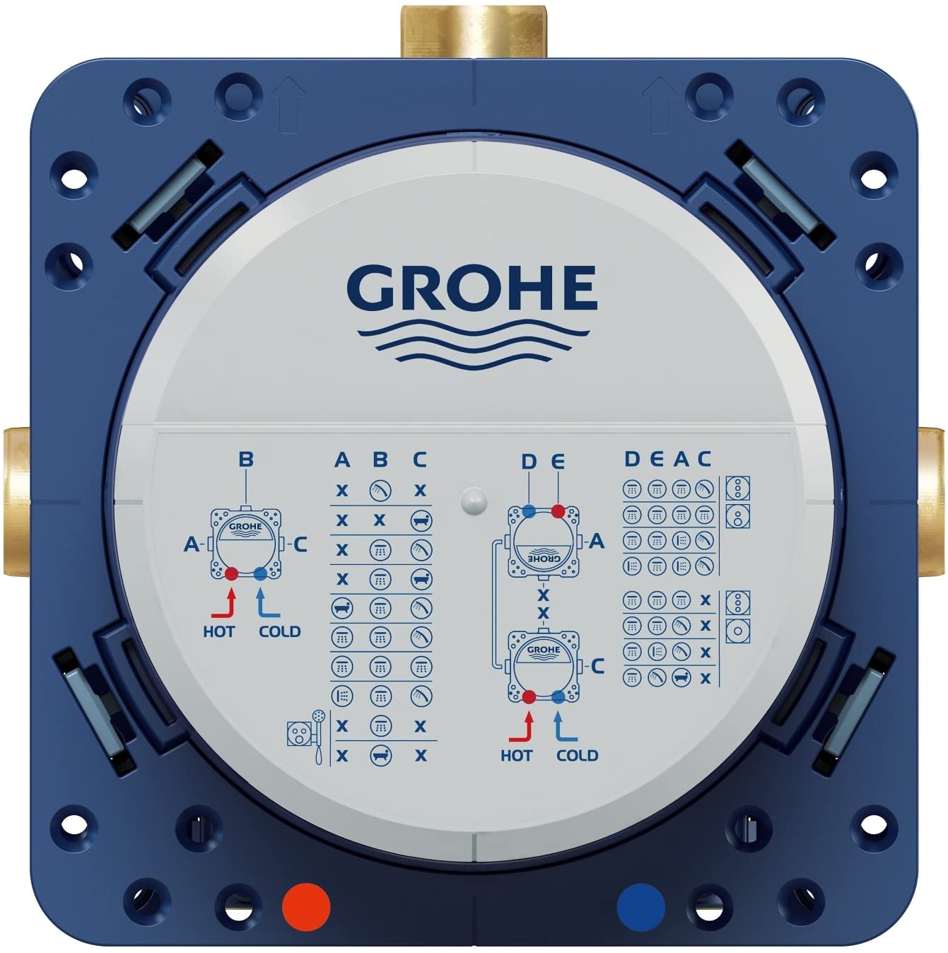 Grohe Rapido Smartbox - Shower Systems - Universal Concealed Installation Unit - DN 15-35600000