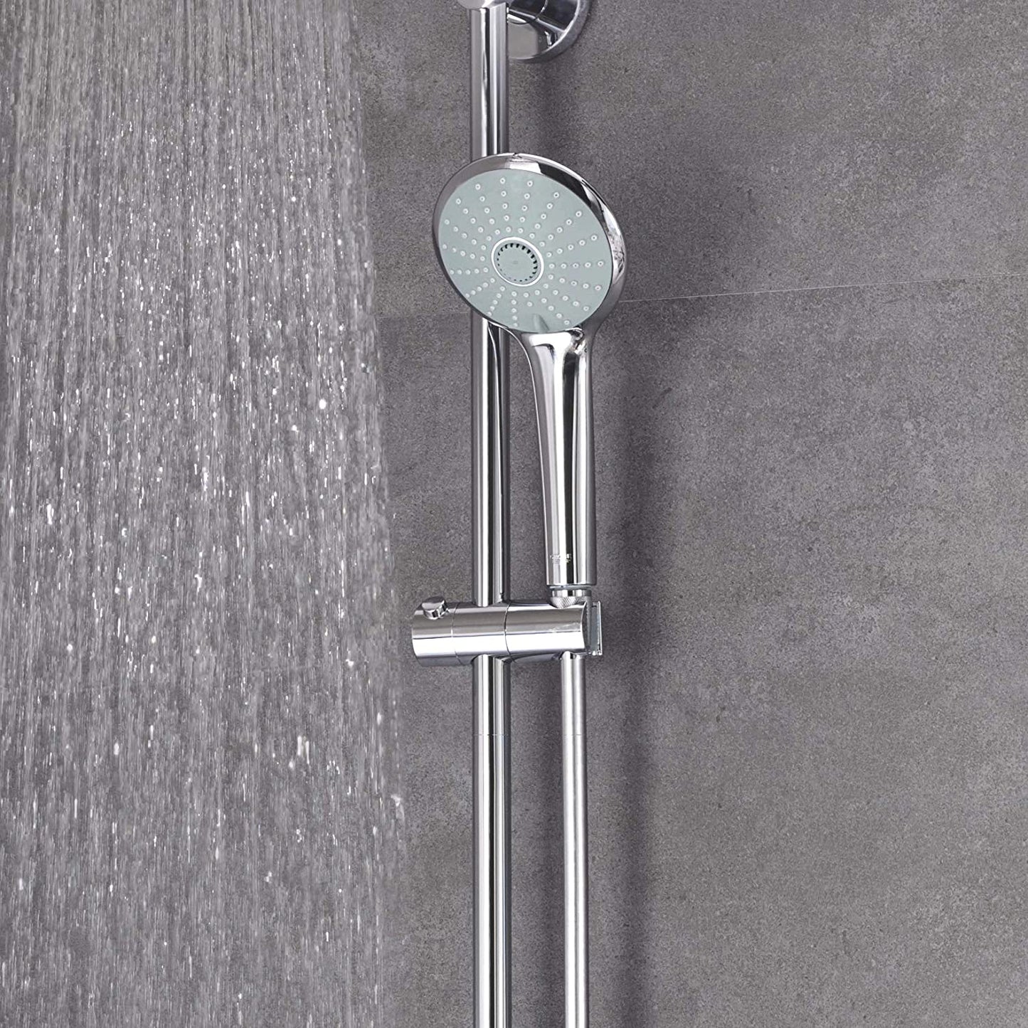 GROHE 27475001 Euphoria 260 Thermostatic Shower System with Diverter, Chrome