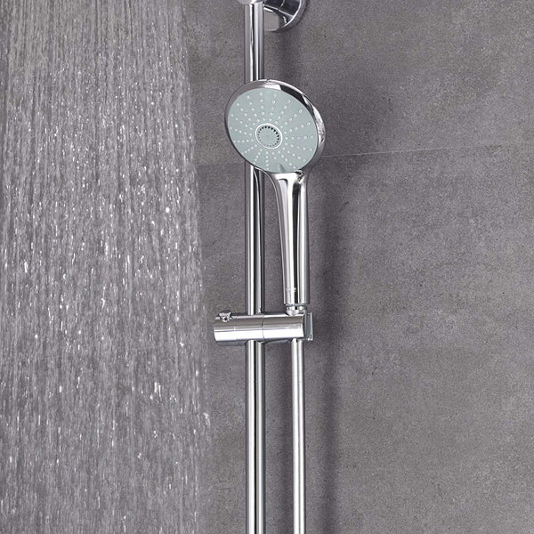 GROHE 27475001 Euphoria 260 Thermostatic Shower System with Diverter, Chrome