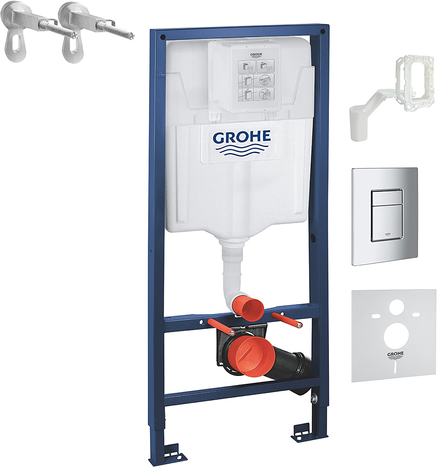 GROHE 38827000 | Rapid SL 4-in-1 Set | 1.13m