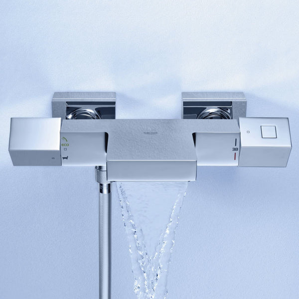 GROHE 34508000 Grohtherm Cube Thermostatic Bath & Shower Mixer