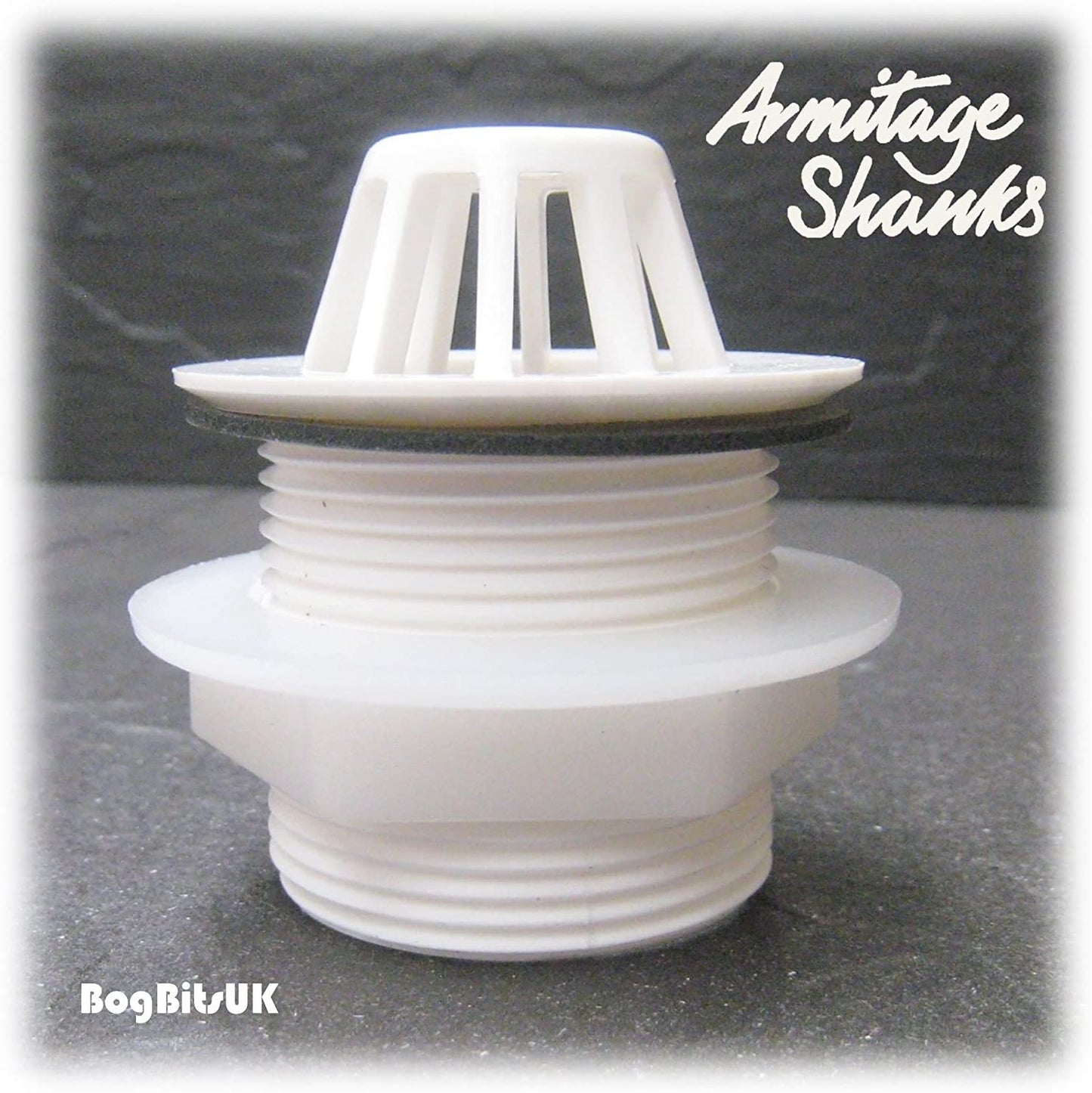 Armitage Shanks S885067 1-1/2" 40mm Domed Urinal Strainer Waste White