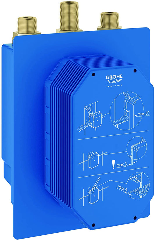 Grohe Eurosmart 36416000 This Digital Wall-Mounted Single-Lever Basin Mixer