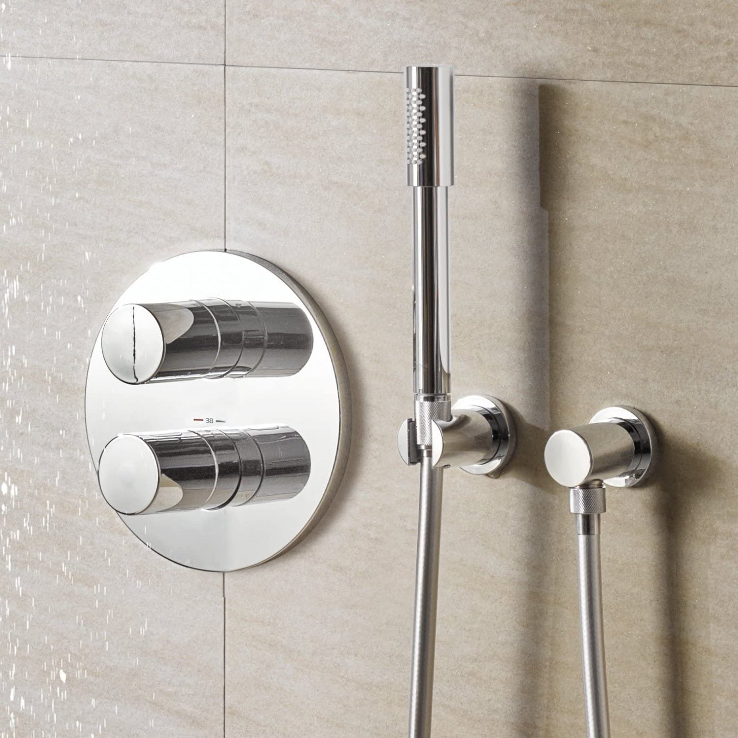Grohe Grohtherm 3000 Cosmopolitan 34630000 Recessed Shower Set