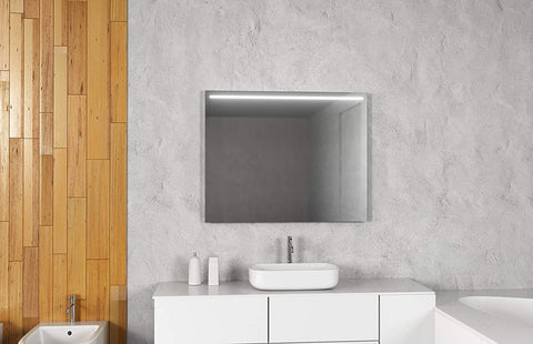 Speculo A1001 800 x 800 mm Rectangular Illuminated Mirror, with Demister Pad.