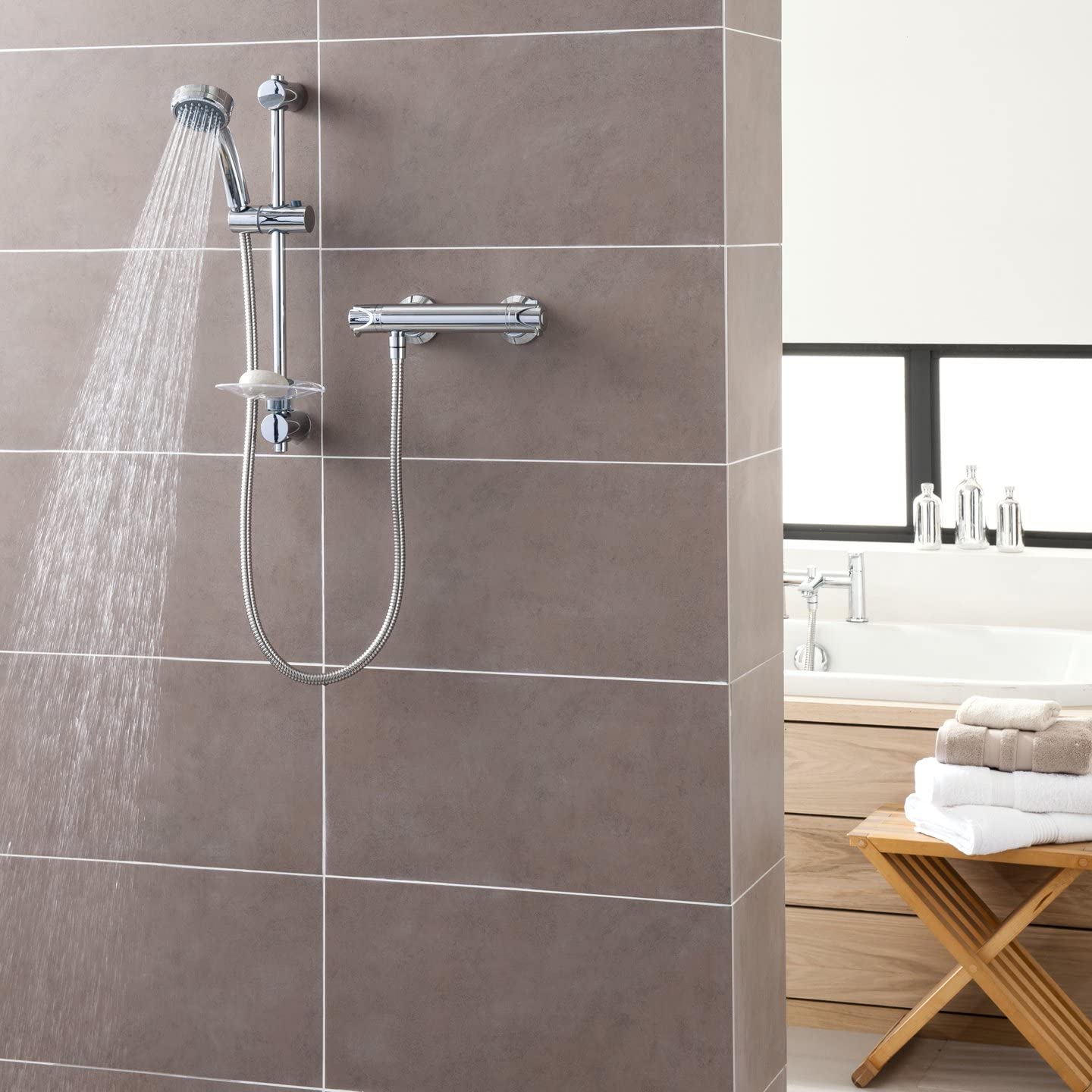 Mixer Shower | Triton Dene Hi-Flo Bar Mixer