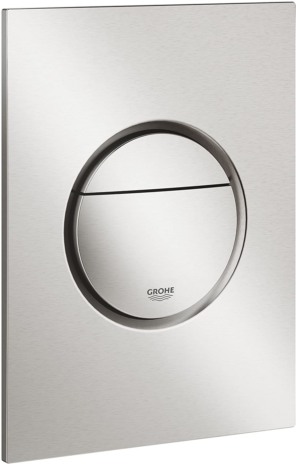 GROHE Nova Cosmopolitan S | Toilet Flush Plate | Small 130 x 172 mm | Super Steel | 37601DC0