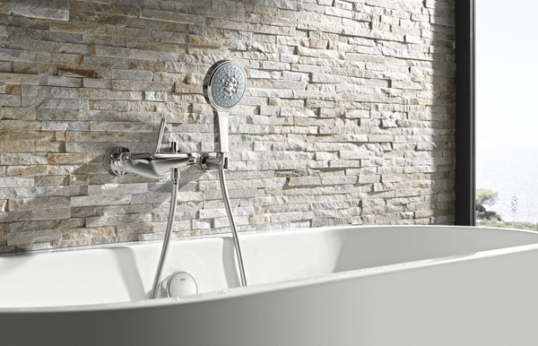 GROHE 27741000 Power and Soul Cosmopolitan Set with Hand Shower (115 mm), Shower Hose (1250 mm) and Hand Shower Holder