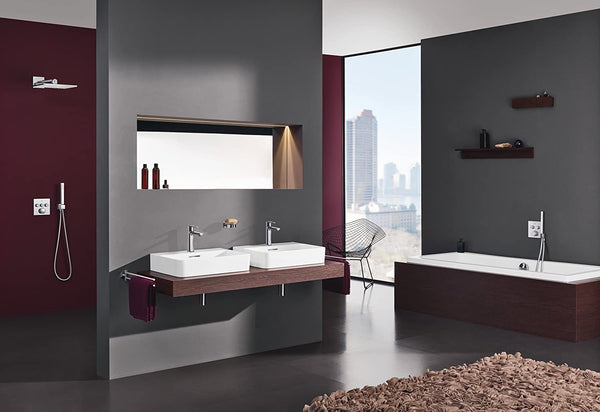 Grohe Grohtherm SmartControl thermostat with shut-off valve