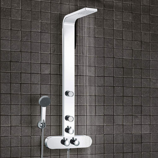 Synergy Jolie Chrome Wall Mounted Mixer Shower System