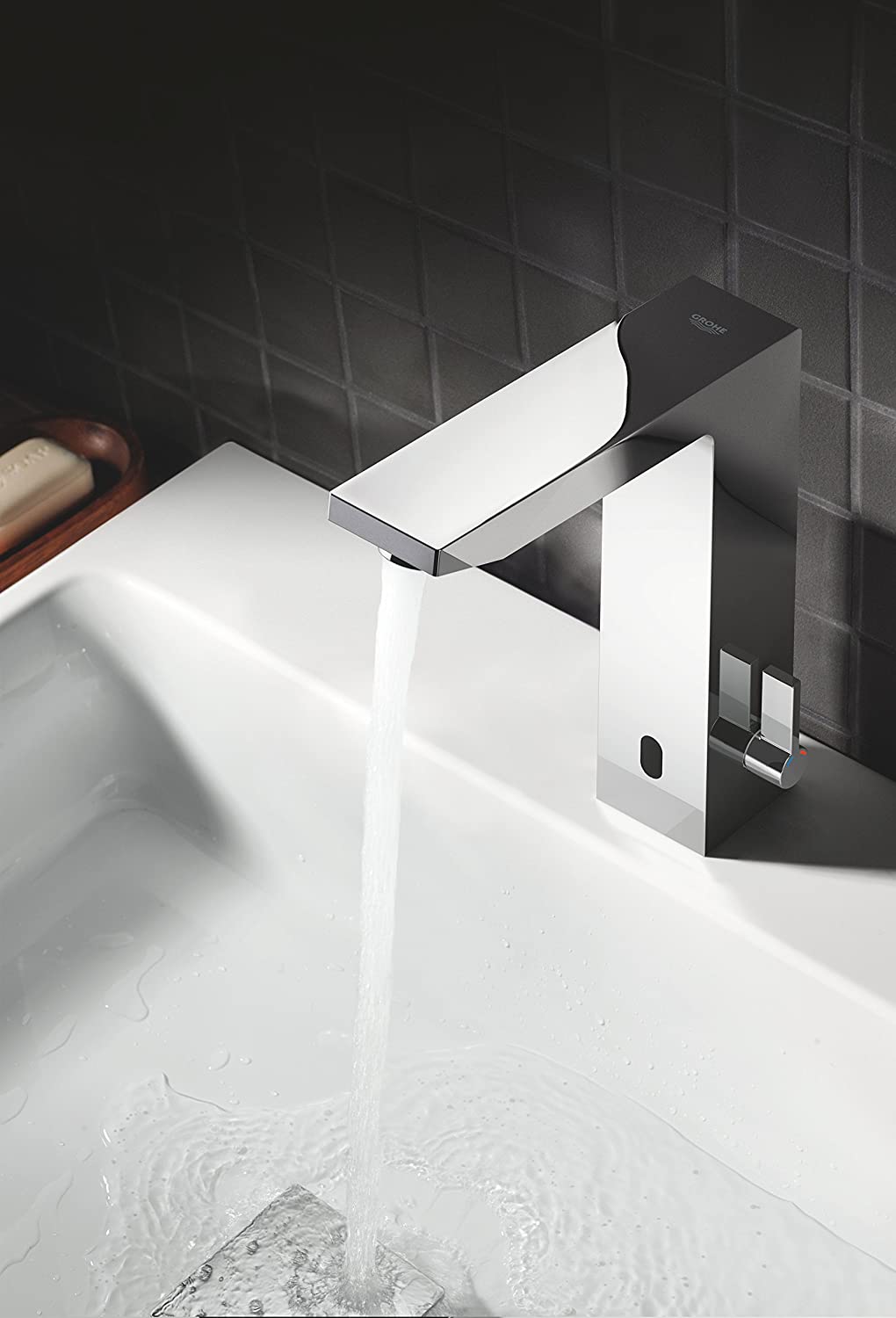 Grohe Eurocube E Bathroom Tap - Electronic Basin Mixer Tap