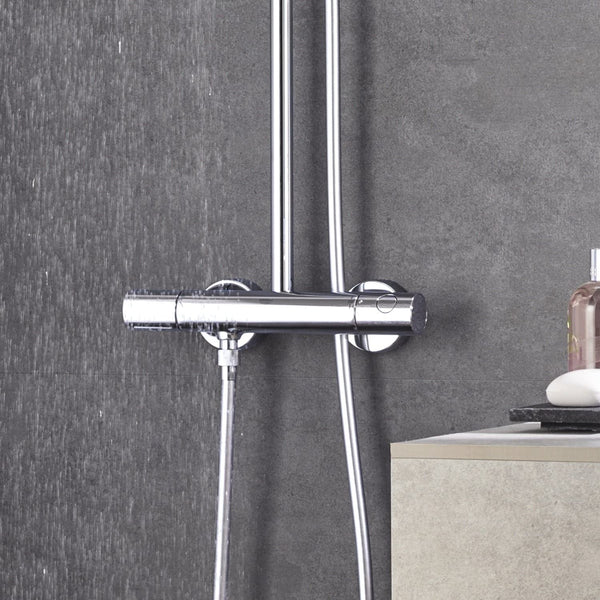GROHE 27296001 Euphoria System 180 Shower System with Thermostat