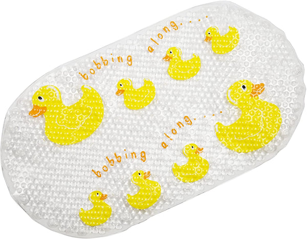 Croydex Slip-Resistant Bobbing Along Suction Bath Mat