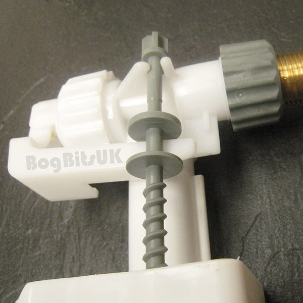 Siamp Monaco 95L 1/2" and 3/8" BSP Universal Side Inlet Cistern Fill Float Valve 30956510 Brass Thread