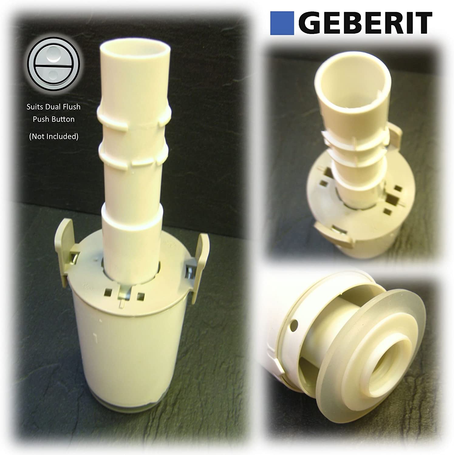 Geberit AP109 Replacement Concealed Cistern Flush Valve Body Only 241.415.00.1