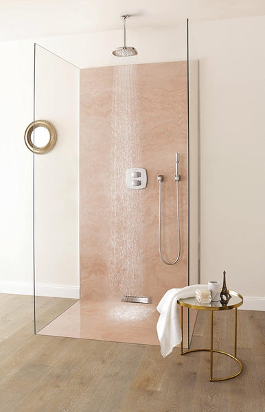 GROHE Grandera Stick Wall Mount Set 1 Jet Type, colour: Chrome/Gold - 27993IG0