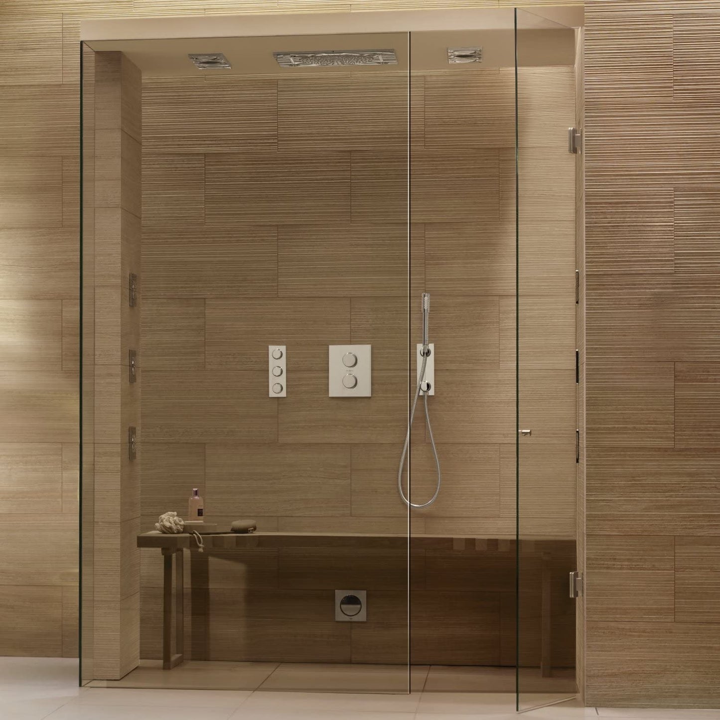 GROHE 27939001 | Rainshower F-Series Ceiling Shower | 3 Sprays