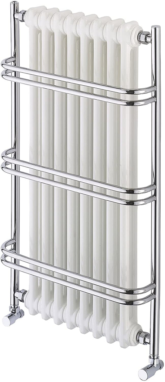 Vogue UK TM003 900X525 Chrome Timeless 900 mm x 525 mm Heated Towel