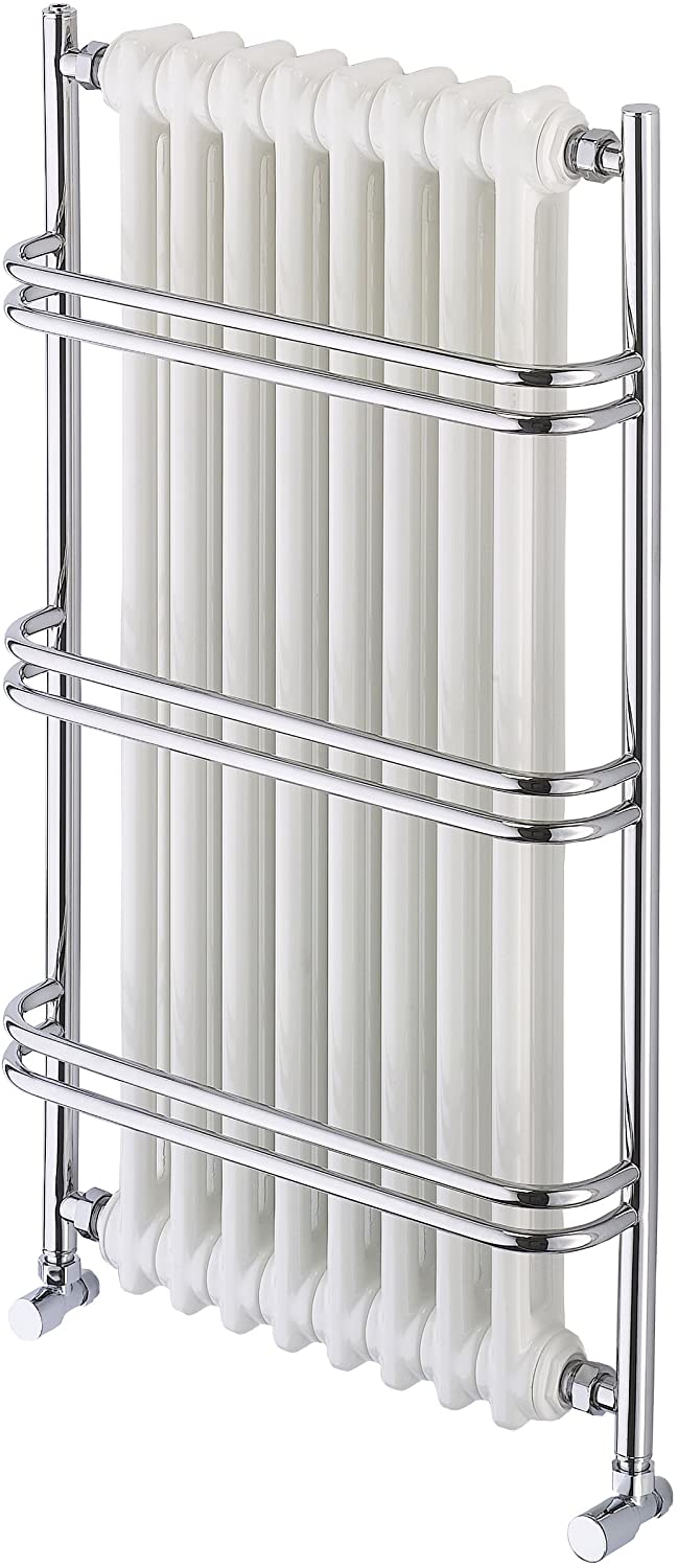 Vogue UK TM003 900X525 Chrome Timeless 900 mm x 525 mm Heated Towel