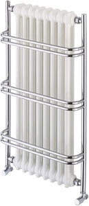Vogue UK TM003 900X525 Chrome Timeless 900 mm x 525 mm Heated Towel