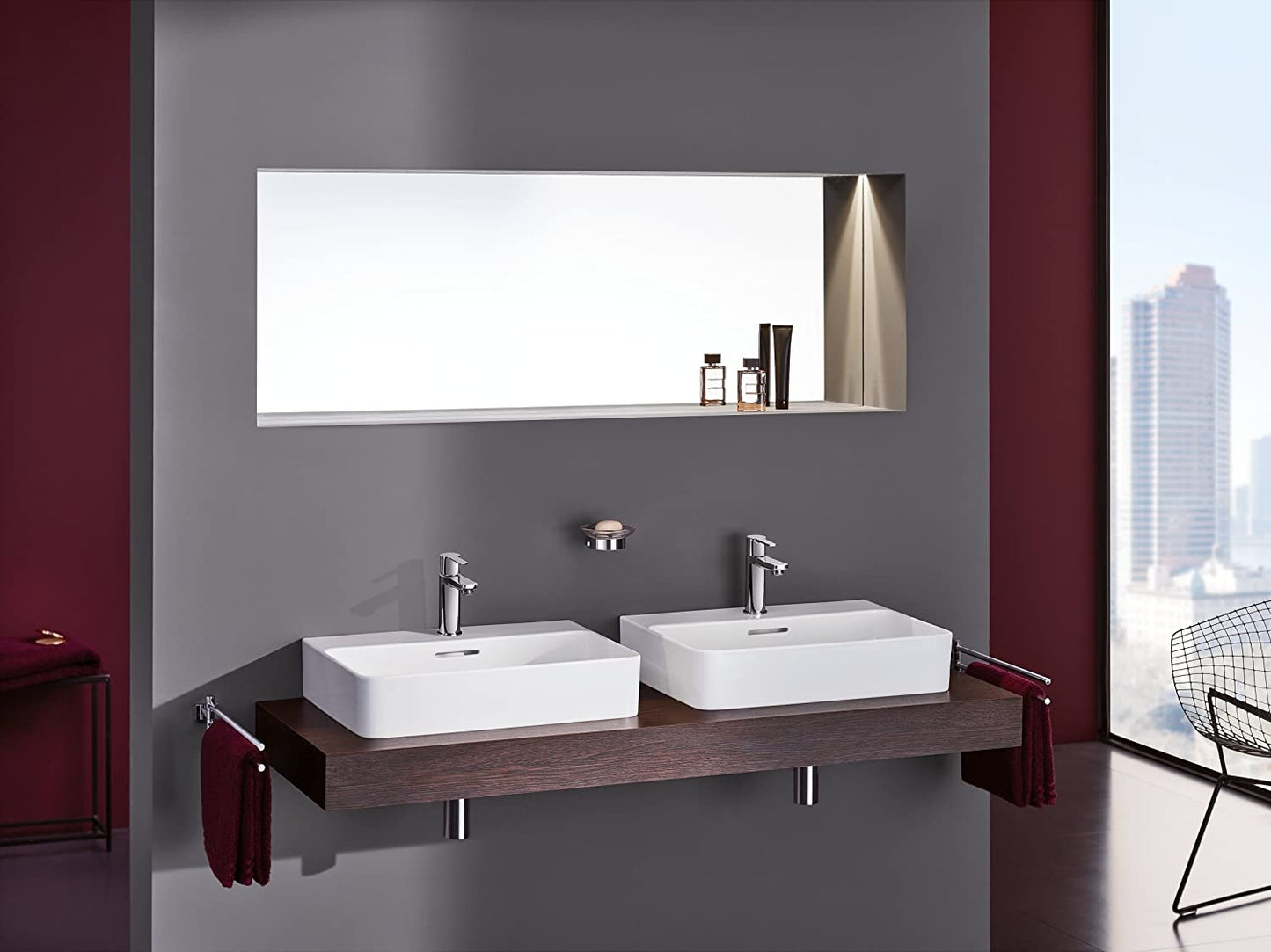 Grohe 23791001 Lineare Single Lever Basin Mixer