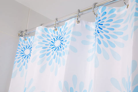Croydex Water-Resistant Textile Shower Curtain