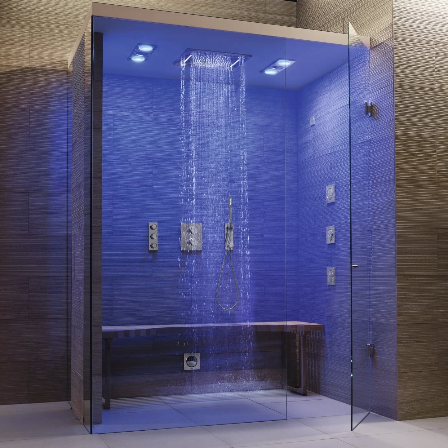 GROHE 27939001 | Rainshower F-Series Ceiling Shower | 3 Sprays