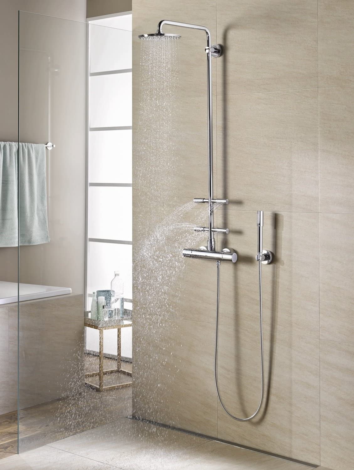 GROHE Rainshower 400 Shower System with Thermostat
