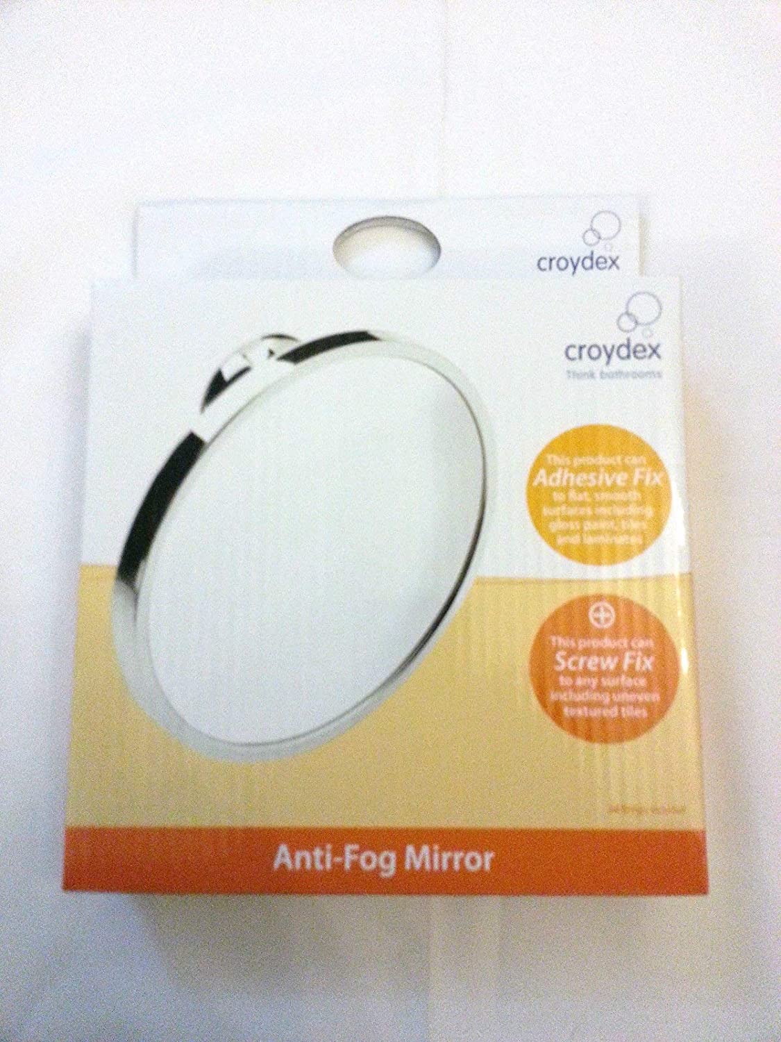 Croydex Stick-n-Lock Anti-Fog Mirror