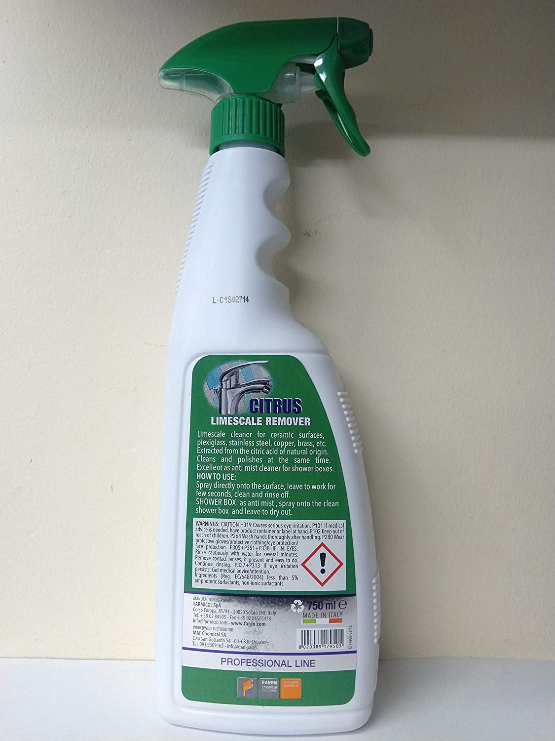 Faren 179750 Tap cleaner, Neutral