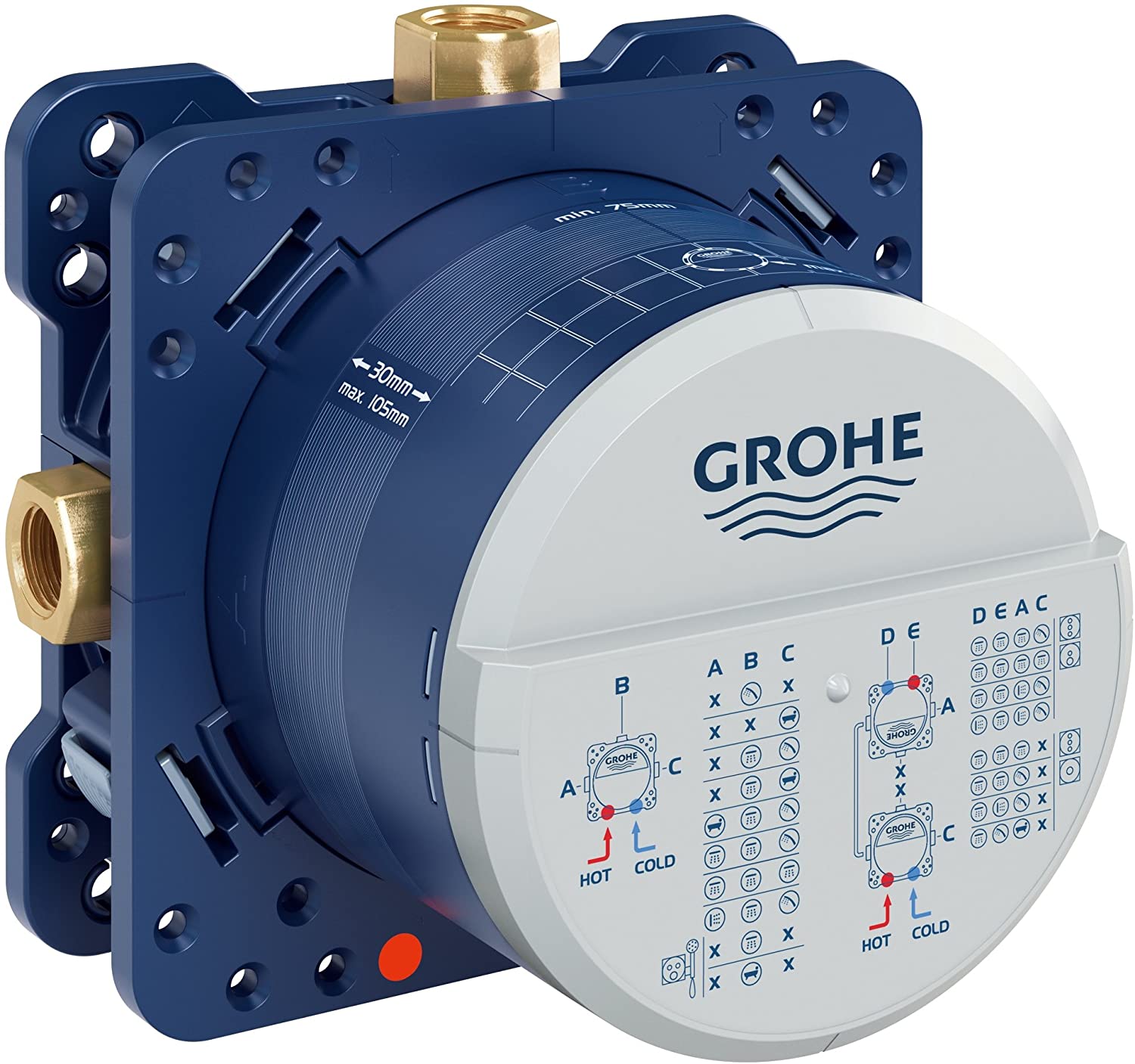 Grohe Rapido Smartbox - Shower Systems - Universal Concealed Installation Unit - DN 15-35600000