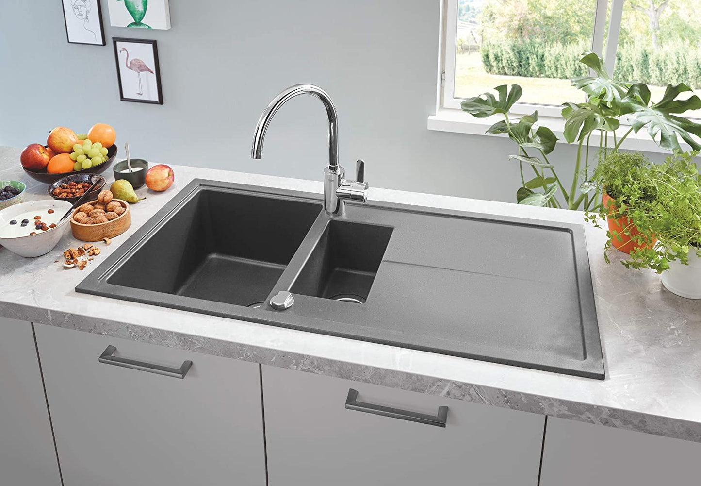 Grohe Eurosmart Cosmopolitan DN 15 Single-Lever Sink Mixer Tap