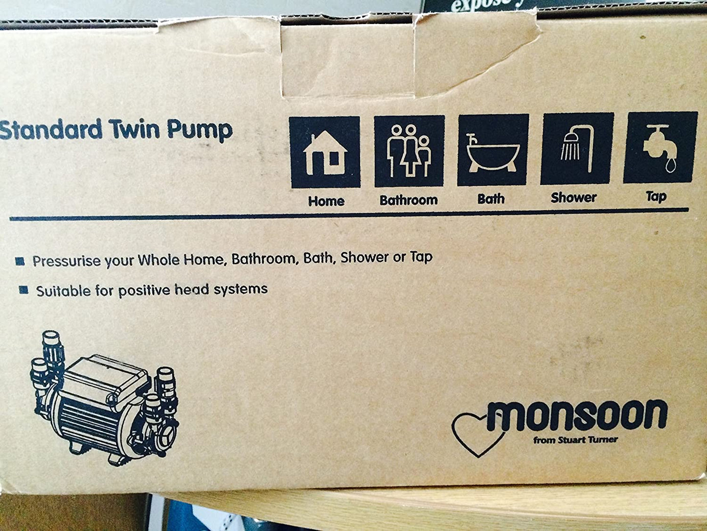Stuart Turner Monsoon Standard Twin 3.5 bar 46417